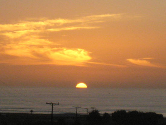 Sonnenuntergang in Baz Vegas