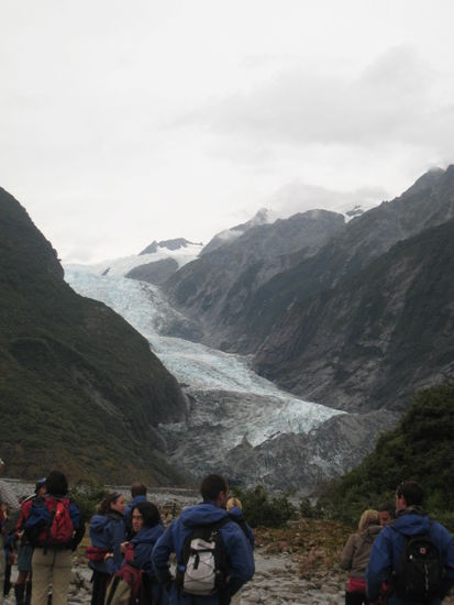 Der Gletcher Franz Josef