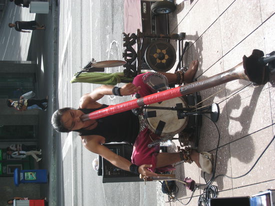 in den Strassen von Auckland ...