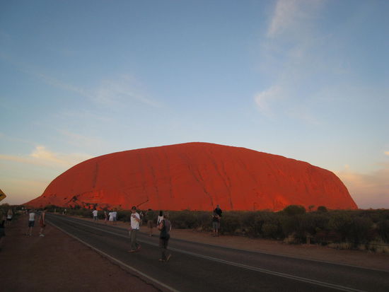 Wenn die Sonne da ist, kriegt er diese wahnsinns ROTE Farbe!