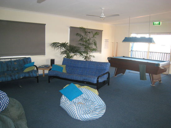 Chillout Area im Beachhouse