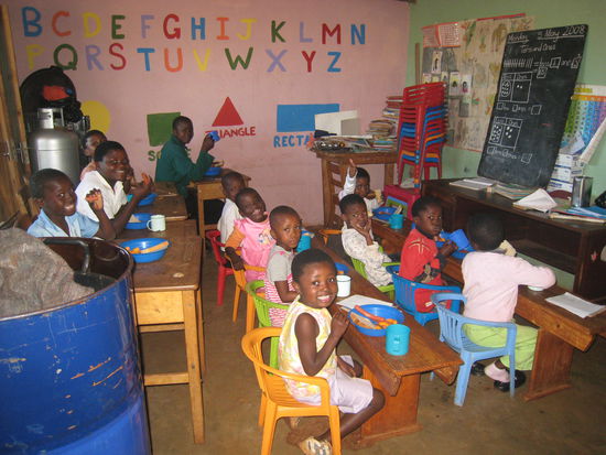 Das Klassenzimmer! Alles sehr einfach