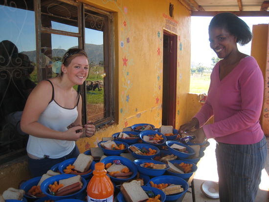 Ellie und eine Lehrerin!