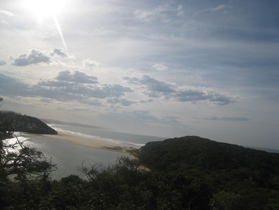 Ausblick vom Fruehstuecksraum