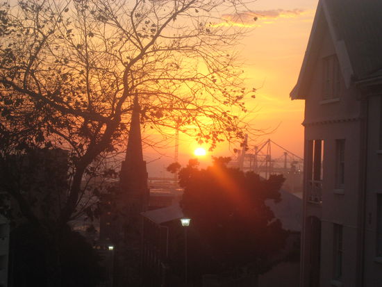 Sonnenaufgang in Port Elizabeth
