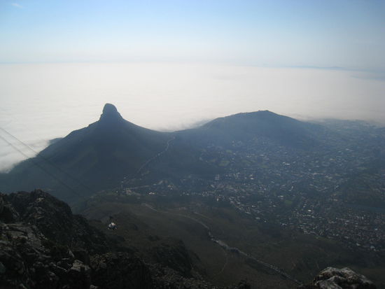 Lions Head und Gondel