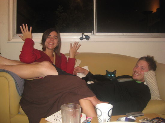 Ciara, Tim und Katze