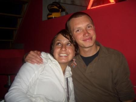 Der Daniel und ich auf unserer Kneipentour!