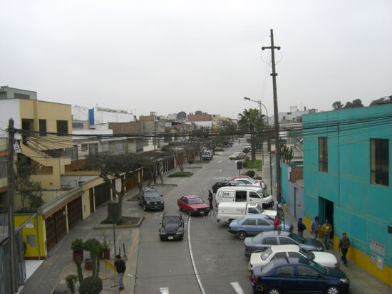 Srasse in Lima