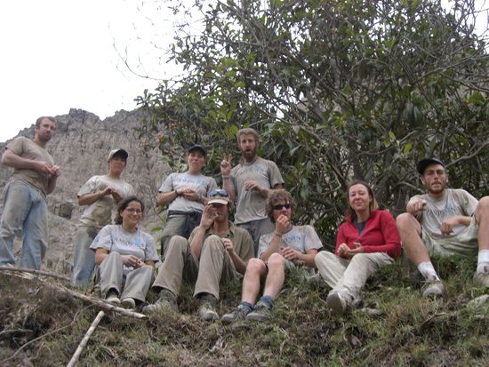 Die Truppe vom Kanalbau in Concon