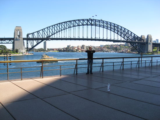 Harbour Bridge (mit mir davor)