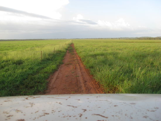 einfach mal um die weite des Landes zu zeigen