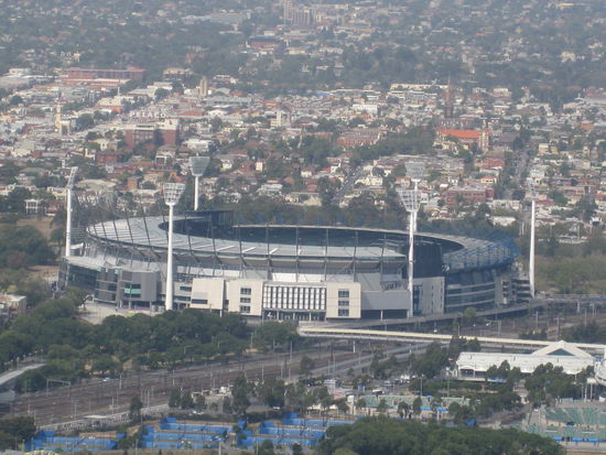 Melbourne Oval - Football Stadion