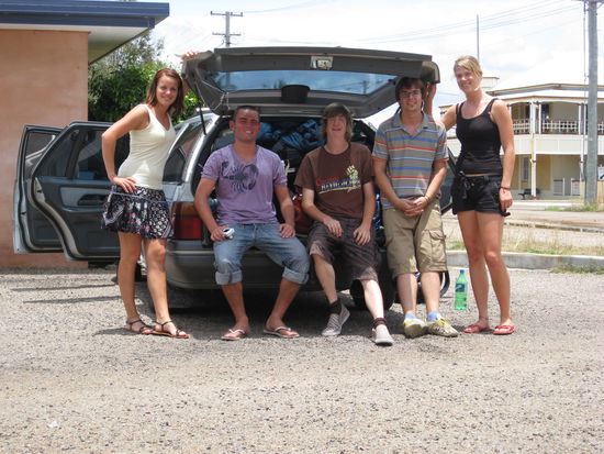 Ysa, Hannes, ich, Andreas, Lena