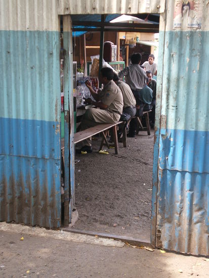 Eine Garkueche in der Naehe