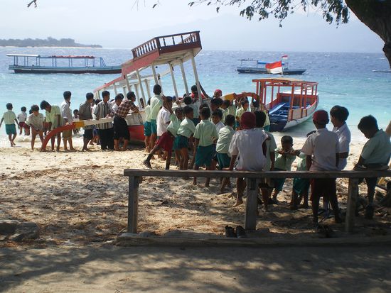 Gerade angekommen...