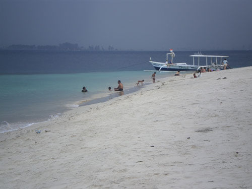 Fuer Gili Air ist hier ordentlich was los!