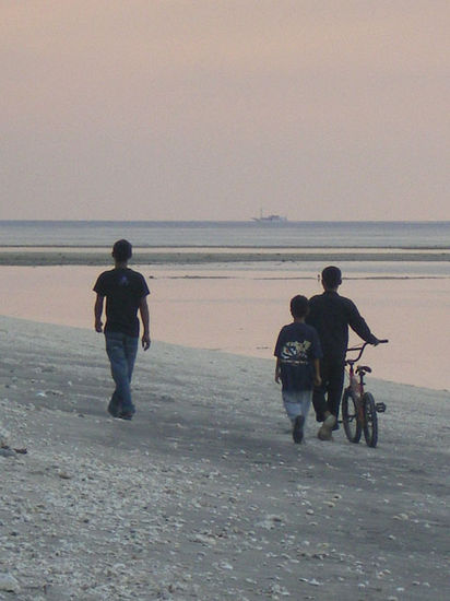 Kurz vor dem Sonnenuntergang