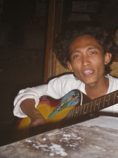 Abends wird gesungen...