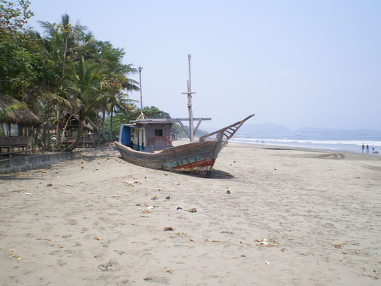 Strand direkt vor meinem Bungalow