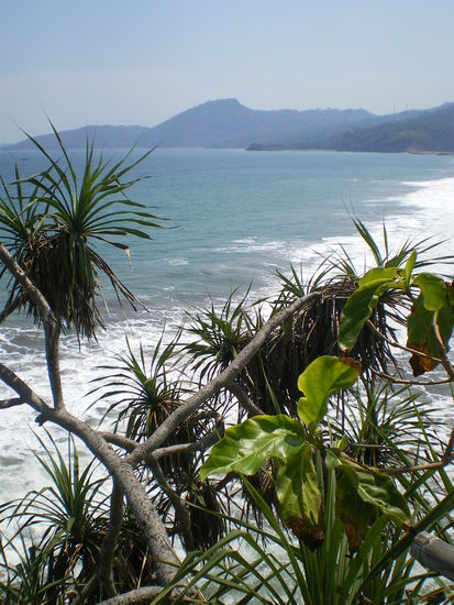 Aussichtsplattform westlich von Pelabuhan Ratu