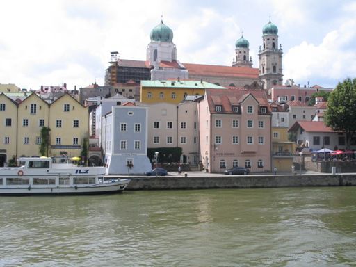 Blick auf die Altstadt Passau