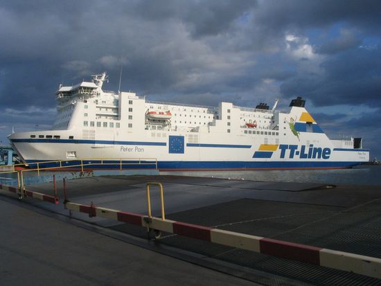 Peter Pan von der TT-Line