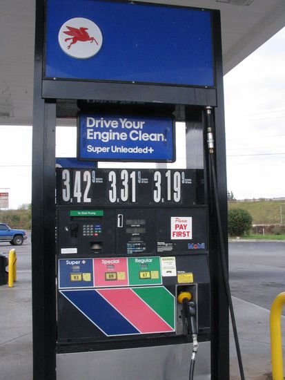 Benzinpreise... andere als bei uns!!