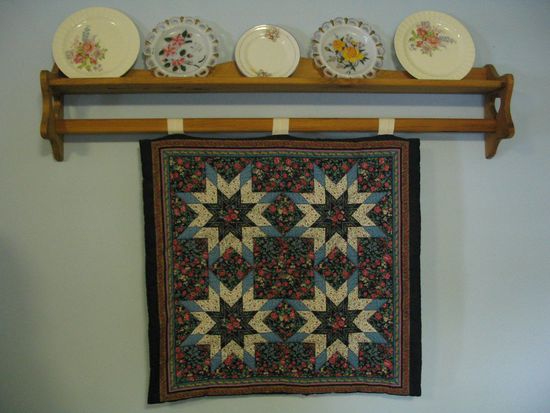 Der Quilt ist im Museum der Amish People