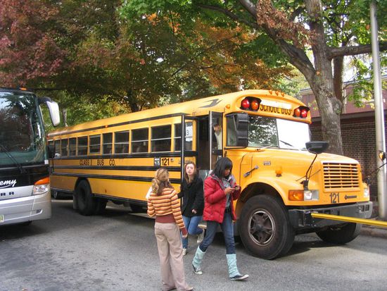 Schulbusse gab es ohne Ende
