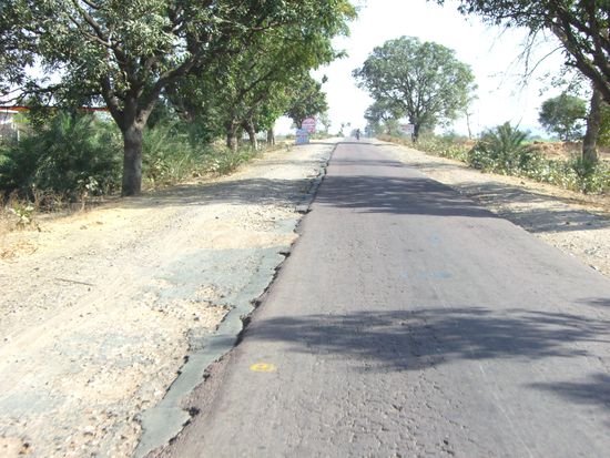 Wir sind auf dem Weg nach Khajuraho .....