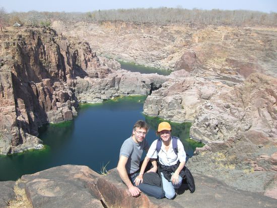 wenn der Monsun kommt ist hier alles voll mit Wasser