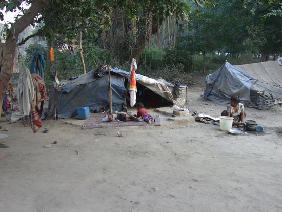 Das ist leider die andere Seite Indiens, an die man sich gewöhnen muss.