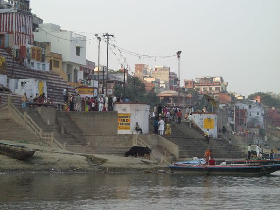Wir sind auf dem heiligen Fluss
