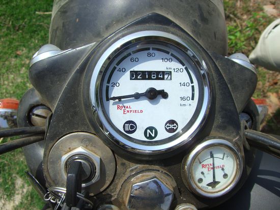 Der Kilometerstand nach 16 Tagen