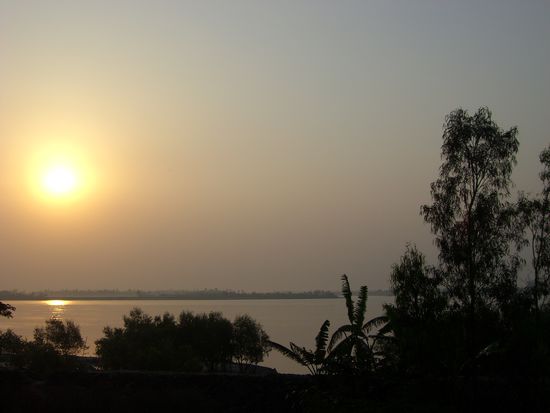 Sonnenaufgang über den Sunderbans