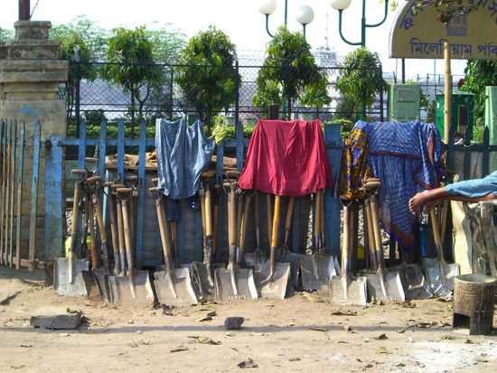 ... und hier ihr Werkzeug.