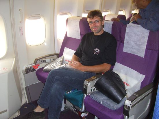 da denkt einer ans Wiener Schnitzl und dann noch fussfrei - da sind 7 oder 8 Stunden Flugzeit im nu vorbei