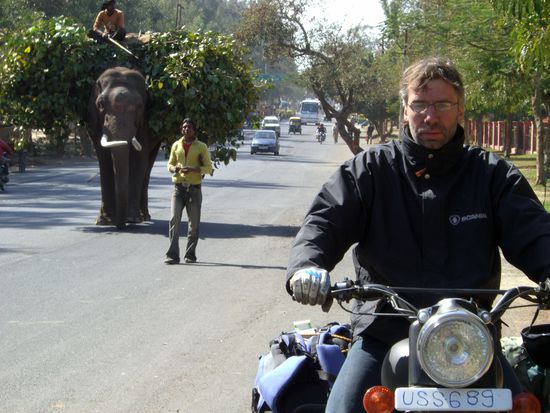 Unser Fortbewegungsmittel, falls die Enfield "dessertiert"