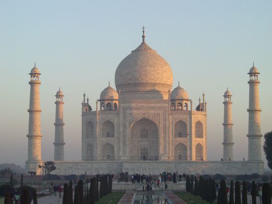 Taj Mahal die Erste - er ist rötlich