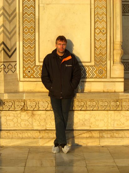 Mir war auch kalt, aber Günter konnte sich gar nicht erwärmen !!