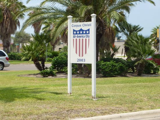 14.18 Uhr - Ankunft in Corpus Christi