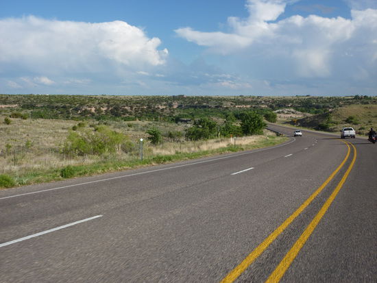 Kaum in Amarillo angekommen war das Wetter wieder auf unserer Seite und so fuhren wir noch zum PALO DURO CANYON