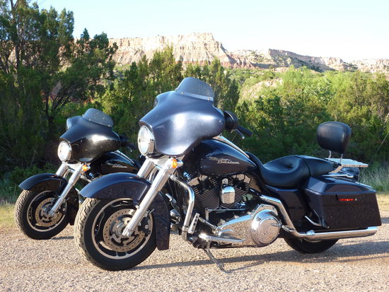 Hier im Hintergrund die "Berge" 