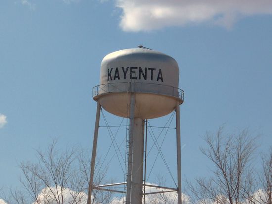 Kayenta liegt auf 1.719 m Höhe