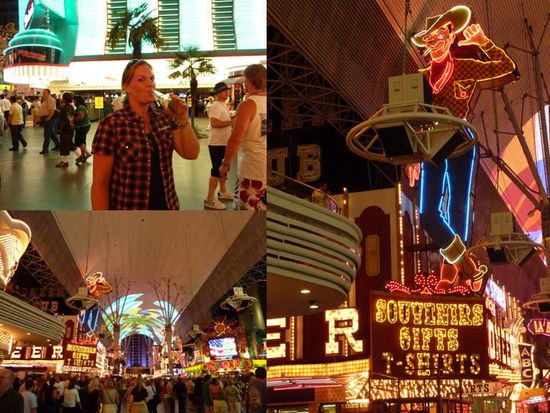 irgendwo im Gewühl von Las Vegas