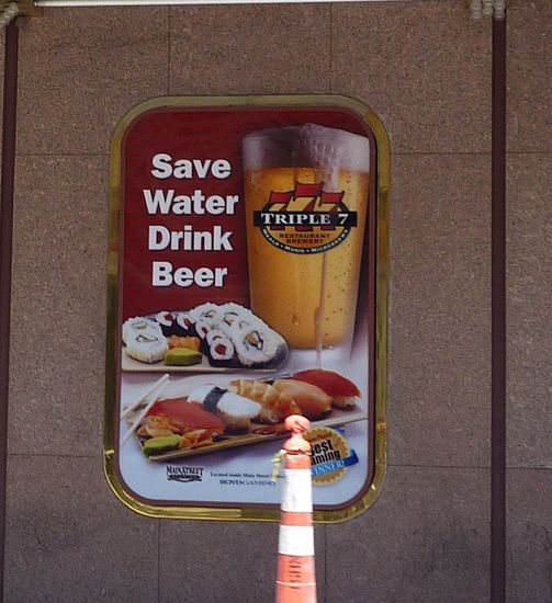 Na, was predigen wir schon die ganze Zeit !