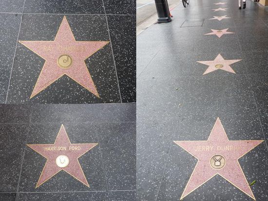 Irgendwo hat auch Arnie einen Stern - aber den habe ich nicht gefunden.