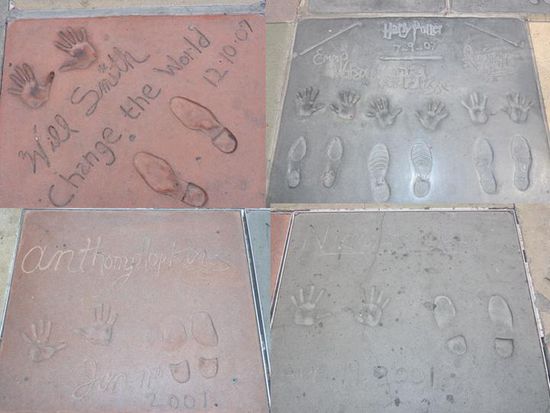 Unsere Abdrücke waren noch nicht getrocknet und so für keinen Fotographen zugänglich !! 