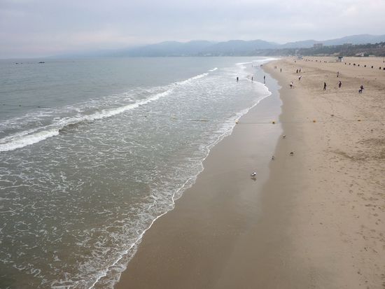 Einige lassen sich vom Regen nicht abhalten.